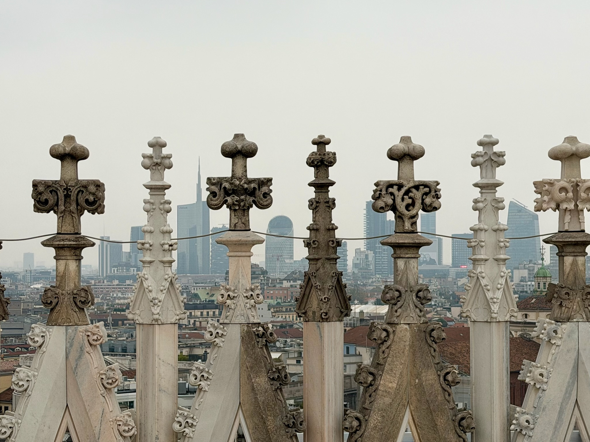 Skyline mit Türmen